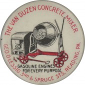 THE VAN DUZEN CONCRETE MIXER GASOLINE ENGINES FOR EVERY PURPOSE
