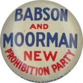 BABSON AND MOORMAN NEW PROHIBITION PARTY