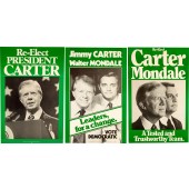 Group of 3 Carter posters