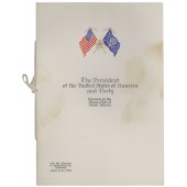 The President (Coolidge)...Enroute to the Black Hills of South Dakota Menu