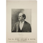 ...W.J. Bryan...Vote for JUDGE EDWARD R. DUFFIE FOR CONGRESS
