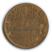 THE GREAT REPUBLICAN VICTORY OF 1880 / ...STEAMER HANCOCK...