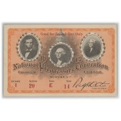 1912 National Progressive Convention COLISEUM CHICAGO.