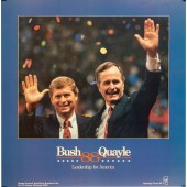 Bush 88 Quayle Leadership for America