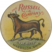 THE RUSSELL & CO. "THE BOSS" MASSILLON, OHIO. U.S.A.
