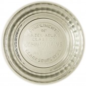 COMPLIMENTS OF HAZEL-ATLAS GLASS CO JOHN W DAVIS DAY AUG-11-24 CLARKSBURG W VA