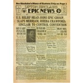 UPTON SINCLAIR'S EPIC NEWS