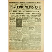 UPTON SINCLAIR'S EPIC NEWS