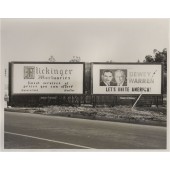 1948 Dewey Warren billboard photograph