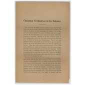 Christian Civilization in the Balance (The Pennsylvania Association Opposed to Woman's Suffrage)