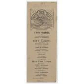 UNITED LABOR PARTY / KNIGHTS OF LABOR Chicago ballot