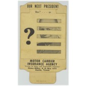 OUR NEXT PRESIDENT Ike? --- or --- Adlai?
