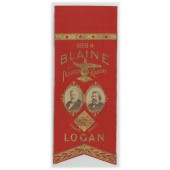 1884 BLAINE THE Plumed Knight LOGAN