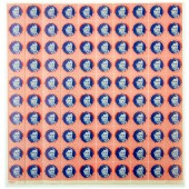Sheet of 100 Willkie campaign stamps