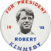 FOR PRESIDENT IN '68 ROBERT KENNEDY
