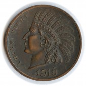 LUCKY PENNY 1915 PANAMA CALIFORNIA EXPOSITION SAN DIEGO