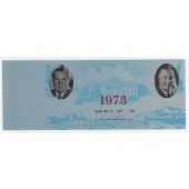 1973 Nixon & Agnew Inaugural ticket