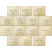 Archive of 14 presidential appointment documents 1944-1959
