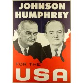 JOHNSON HUMPHREY FOR THE USA (28 x 41")