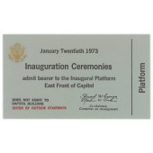 January Twentieth 1973 Inauguration Ceremonies