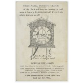 NEBRASKA CUCKOO CLOCK