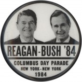 REAGAN-BUSH '84  COLUMBUS DAY PARADE  NEW YORK