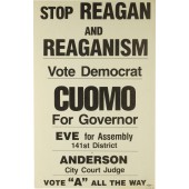 STOP REAGAN AND REAGANISM...CUOMO For Governor