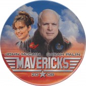 JOHN McCAIN SARAH PALIN MAVERICKS 2008