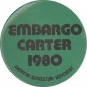 EMBARGO CARTER 1980 AMERICAN AGRICULTURAL MOVEMENT