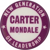 NEW GENERATION OF LEADERSHIP  CARTER  MONDALE
