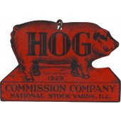HOG COMMISSION COMPANY NATIONAL STOCK YARDS, ILL. 1929
