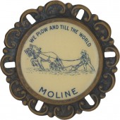 WE PLOW AND TILL THE WORLD MOLINE