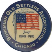 BOHEMIAN OLD SETTLERS ASSOCIATION 1898-1918