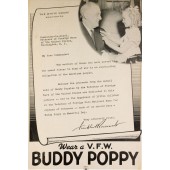 Wear a V.F.W. BUDDY POPPY