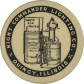 NIGHT COMMANDER LIGHTING CO. QUINCY, ILLINOIS