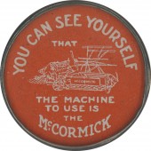 YOU CAN SEE YOURSELF McCORMICK pocket mirror