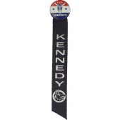 VOTE DEMOCRATIC / KENNEDY (blue ribbon variety)