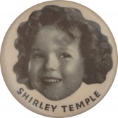 SHIRLEY TEMPLE pocket mirror