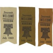 Souvenir WELCOME PRESIDENT HARDING July 1923