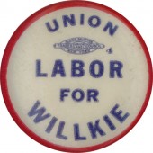 UNION LABOR FOR WILLKIE