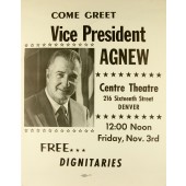 COME GREET Vice President AGNEW