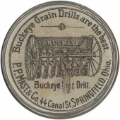Buckeye Grain Drills are the best. pocket mirror