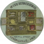 McCRAY REFRIGERATOR CO.   KENDALLVILLE, IND. pocket mirror