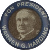 FOR PRESIDENT WARREN G. HARDING
