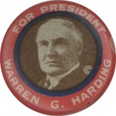 FOR PRESIDENT WARREN G. HARDING
