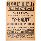 DEMOCRATIC RALLY BELL FOR GOVERNOR...
