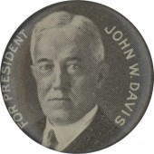 FOR PRESIDENT JOHN W. DAVIS