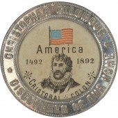 CHRISTOPHER COLUMBUS DISCOVERER OF OUR HOME 1492 1892