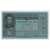 REPUBLICAN NATIONAL CONVENTION Philadelphia 1940