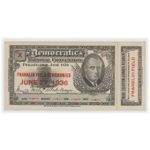 DEMOCRATIC NATIONAL CONVENTION 1936 FRANKLIN FIELD CEREMONIES